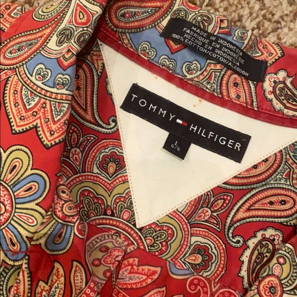 Men’s Short Sleeve Tommy Hilfiger Shirt - Picture 3 of 3